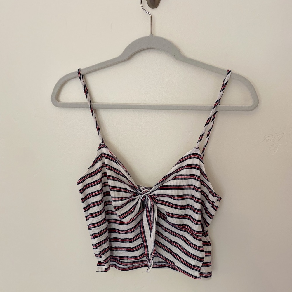 blue and red striped tank❤️💙